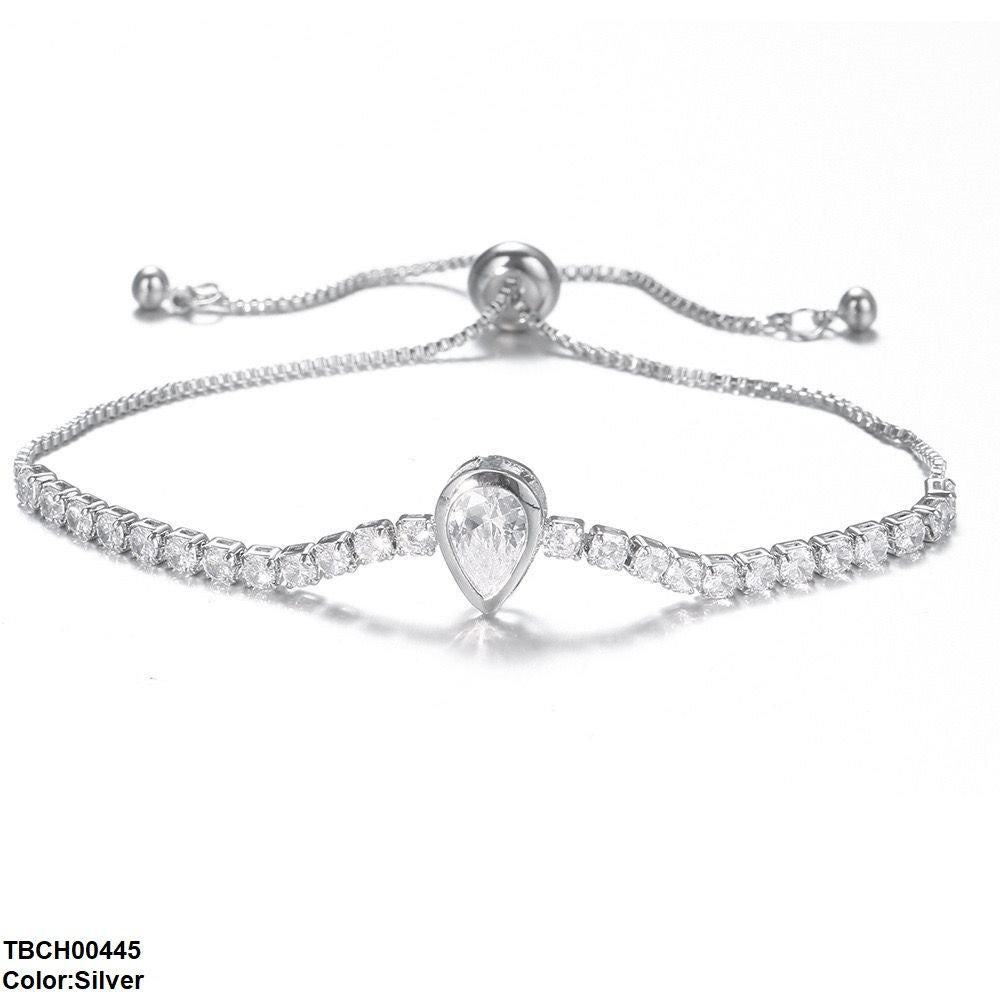 TBCH00445 BYJ Tear Stone Hand Bracelet - TBCH