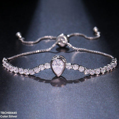 TBCH00445 BYJ Tear Stone Hand Bracelet - TBCH