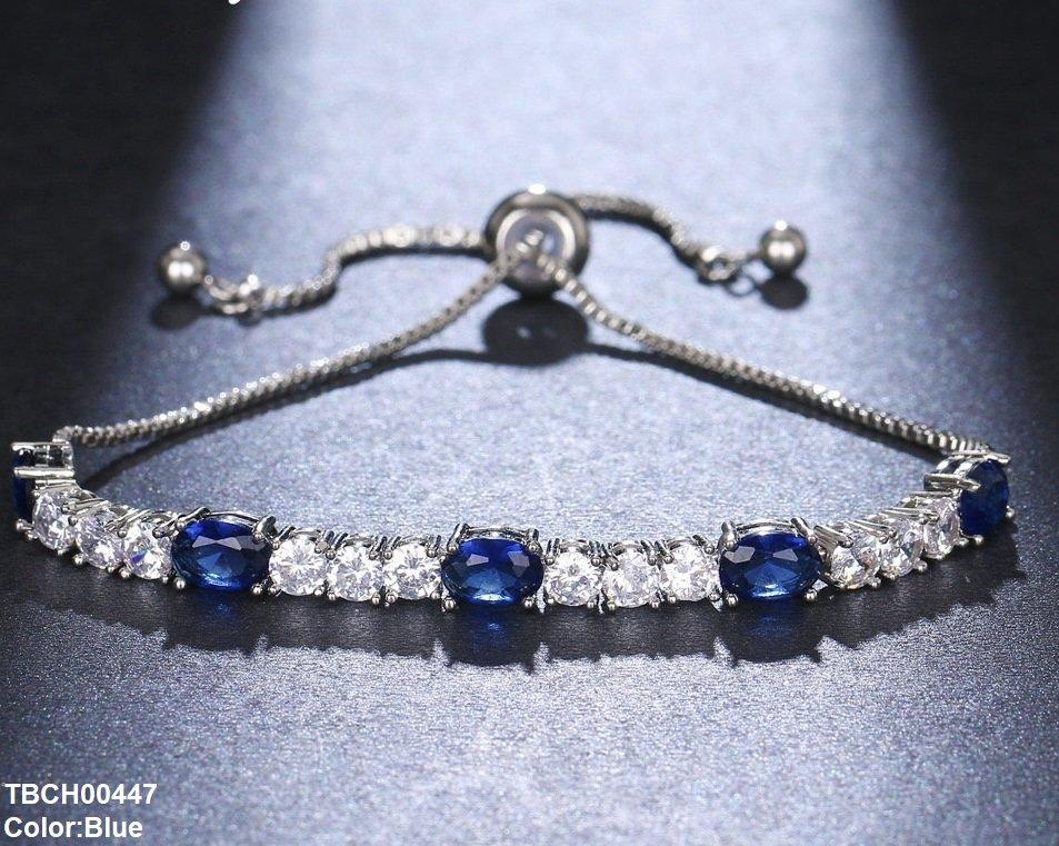 TBCH00447 BYJ Oval Stone Bracelet Adjustable - TBCH