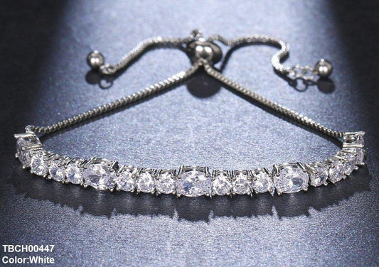 TBCH00447 BYJ Oval Stone Bracelet Adjustable - TBCH