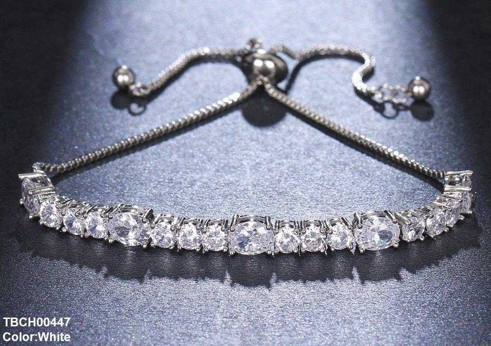 TBCH00447 BYJ Oval Stone Bracelet Adjustable - TBCH