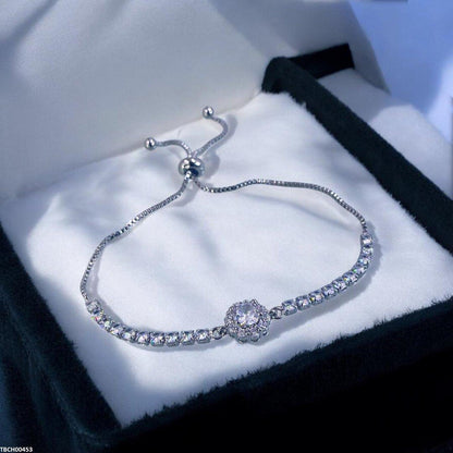 TBCH00453 JJF Round Brilliance Bracelet - TBCH