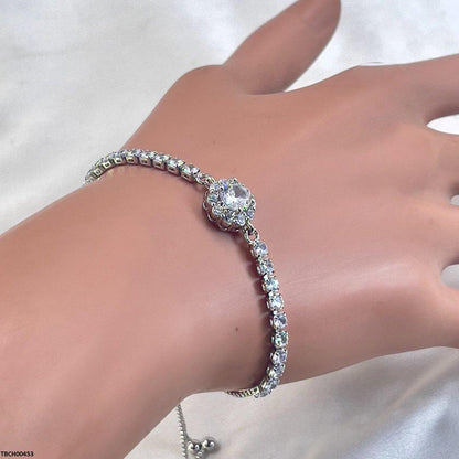 TBCH00453 JJF Round Brilliance Bracelet - TBCH