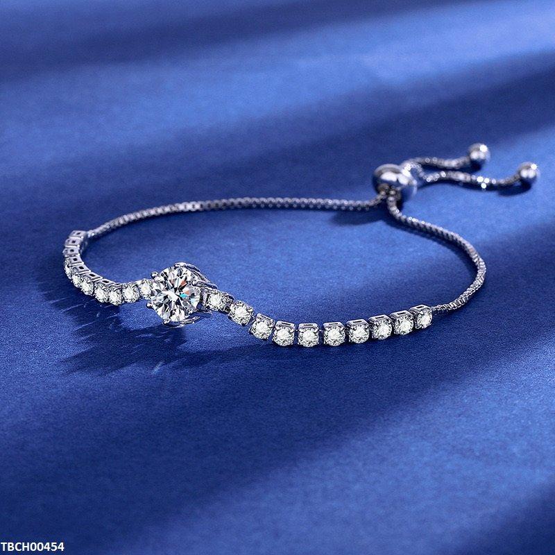 TBCH00454 JJF Imp Round Stone Bracelet - TBCH