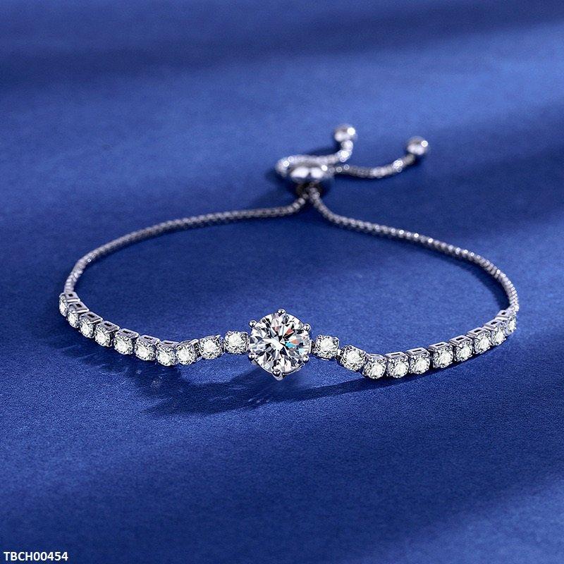 TBCH00454 JJF Imp Round Stone Bracelet - TBCH