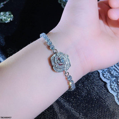 TBCH00457 BJF Flower Bracelet Adjustable - TBCH