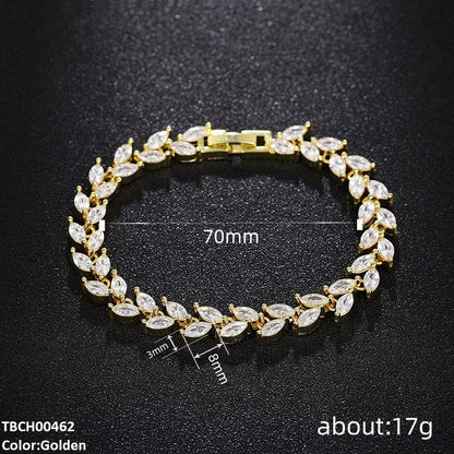 TBCH00462 CSH Double Marquise Bracelet - TBCH