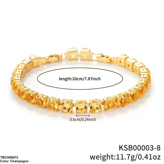 TBCH00473 WKO Imp Round  Link Bracelet - TBCH