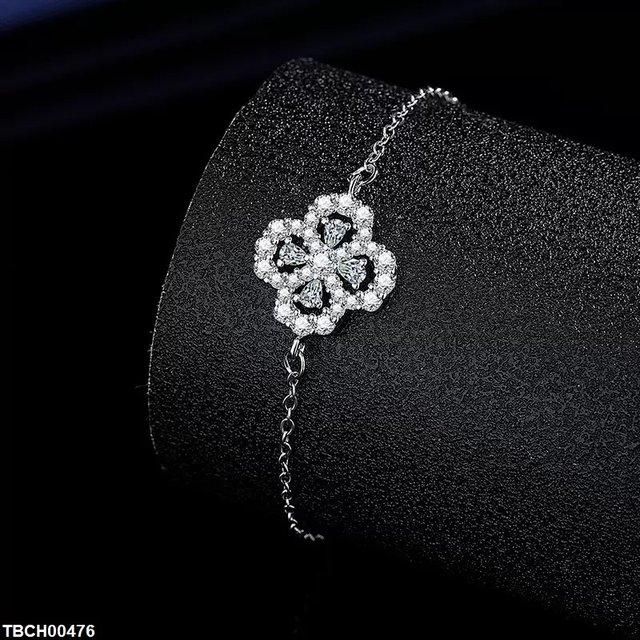 TBCH00476 JJF Flower Bracelet Adjustable - TBCH