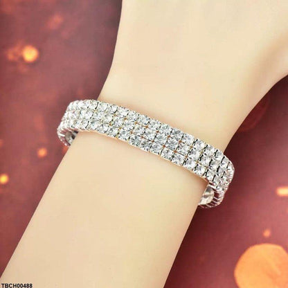 TBCH00488 ZXS Round Stone Bracelet Adjustable - TBCH