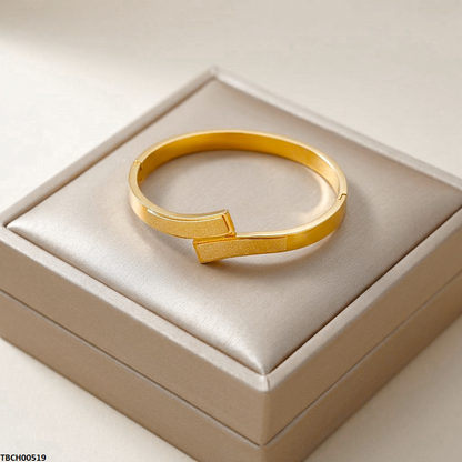 TBRH00519 MSS Round Glitter Stainless Steel Bracelet - TBRH