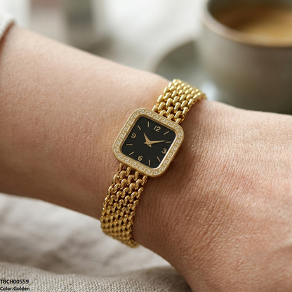 TBCH00559 QSJ Stainless Steel Watch Style Bracelet - TBCH