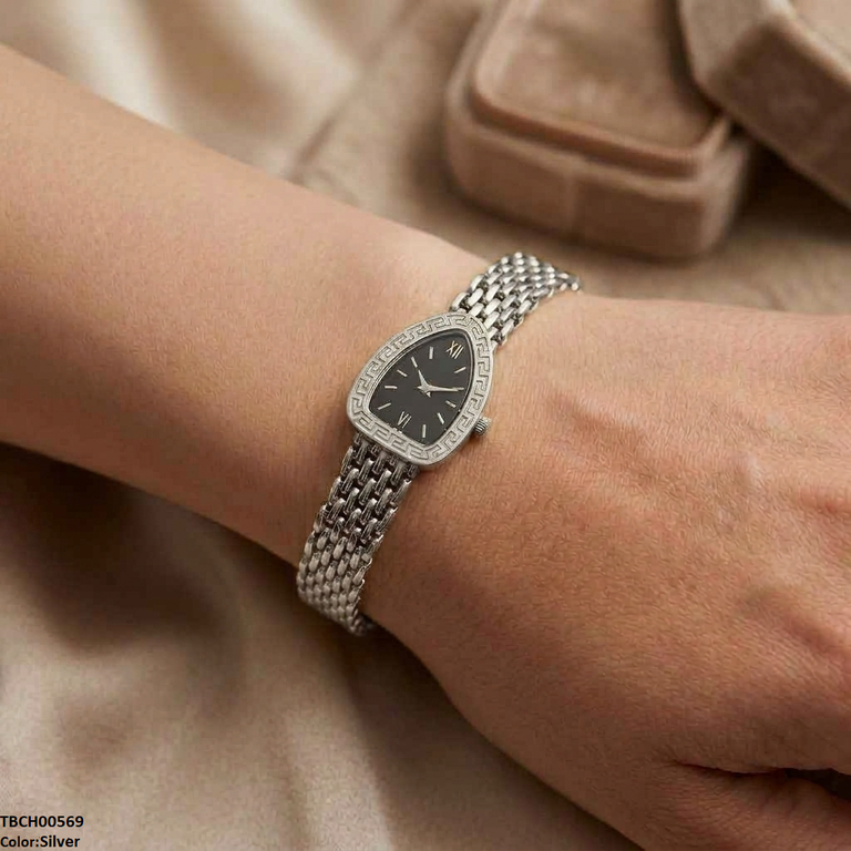 TBCH00567 QSJ Stainless Steel Tear/Drop Dial  Bracelet - TBCH
