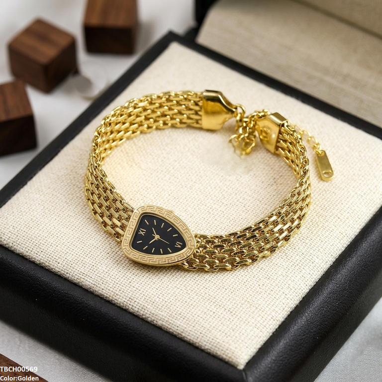 TBCH00567 QSJ Stainless Steel Tear/Drop Dial  Bracelet - TBCH