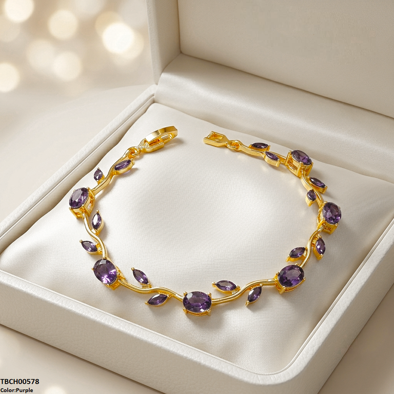 TBCH00578 QSJ Tulip Leaf Bracelet - TBCH