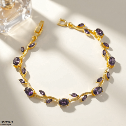 TBCH00578 QSJ Tulip Leaf Bracelet - TBCH