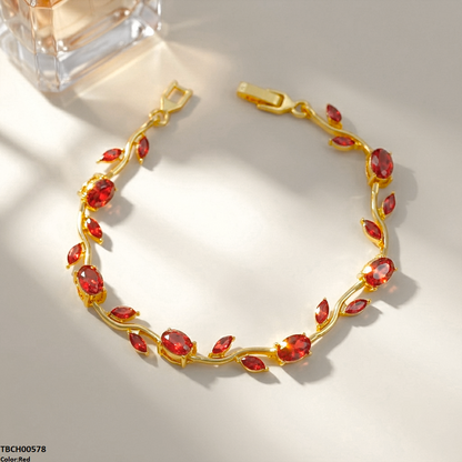 TBCH00578 QSJ Tulip Leaf Bracelet - TBCH