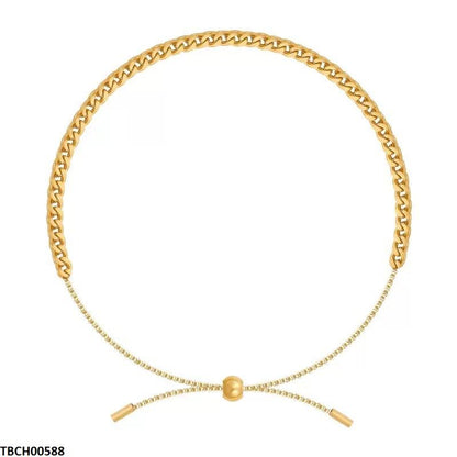 TBCH00588  DGF Stainless Stee Cuban Link Bracelet - TBCH