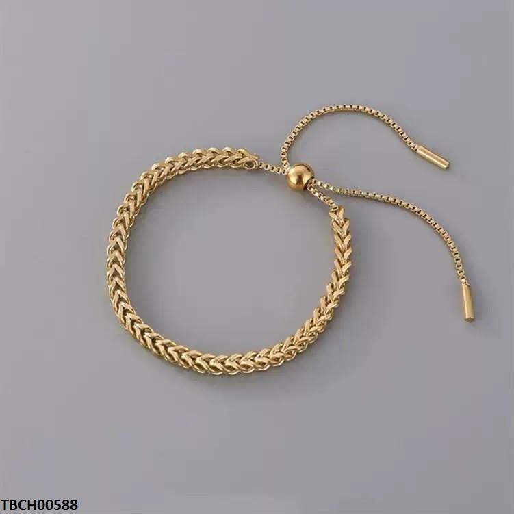 TBCH00588  DGF Stainless Stee Cuban Link Bracelet - TBCH