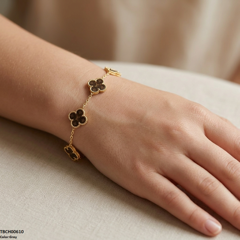 TBCH00610 MSJ Stainless Steel Star Wrist Bracelet - TBCH