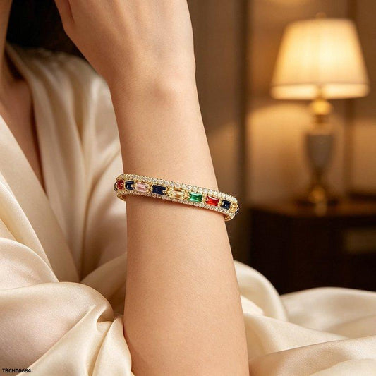 TBCH00684 BYJ Multi Stone Zircon Bracelet - TBCH
