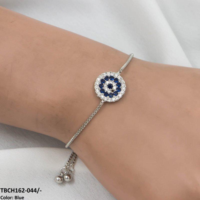 TBCH162 WKO Round Step Flower Hand Bracelet