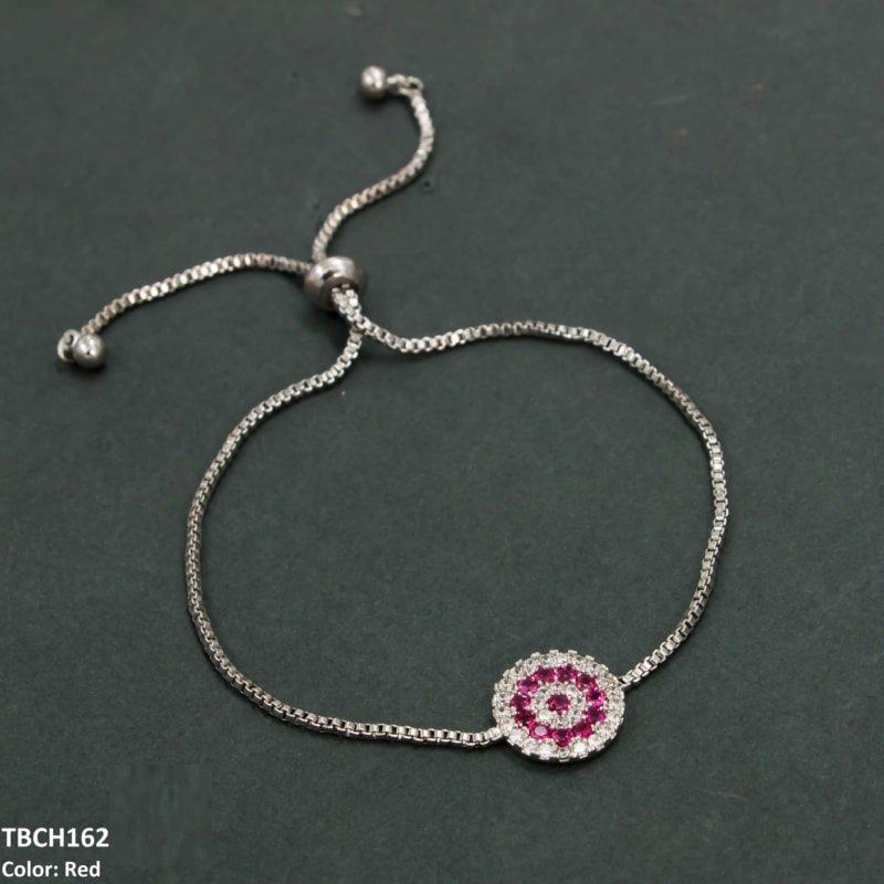 TBCH162 WKO Round Step Flower Hand Bracelet