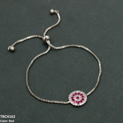 TBCH162 WKO Round Step Flower Hand Bracelet