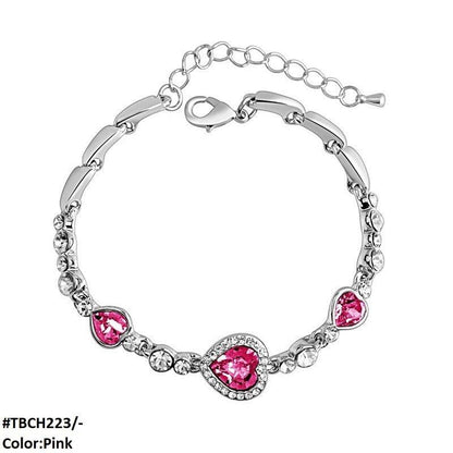 TBCH223 ZXS Heart Hand Bracelet Openable