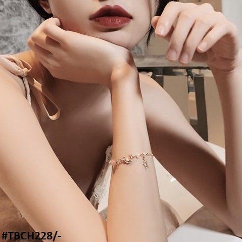 TBCH228 XST Charms & Beads Chain Bracelet Adjustable