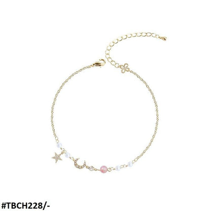 TBCH228 XST Charms & Beads Chain Bracelet Adjustable