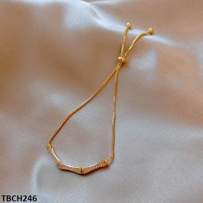 TBCH246 XST Rolled Layered Hand Bracelet Adjustable