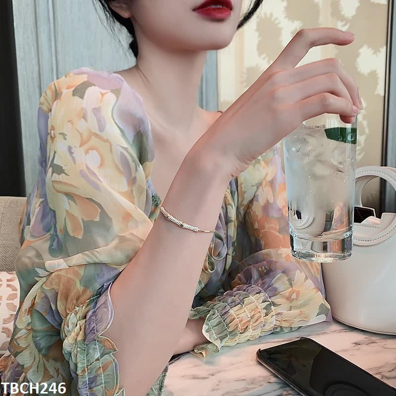 TBCH246 XST Rolled Layered Hand Bracelet Adjustable