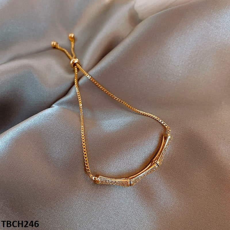 TBCH246 XST Rolled Layered Hand Bracelet Adjustable