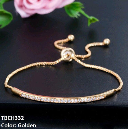 TBCH332 WKO Imp Plain Adjustable Bracelet