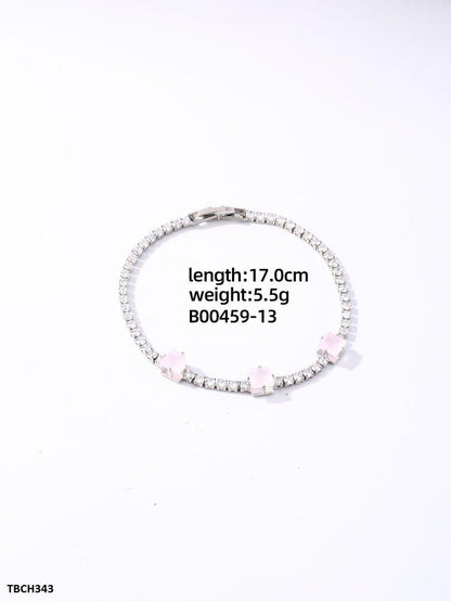 TBCH343 WKO Imp Square Layered Bracelet