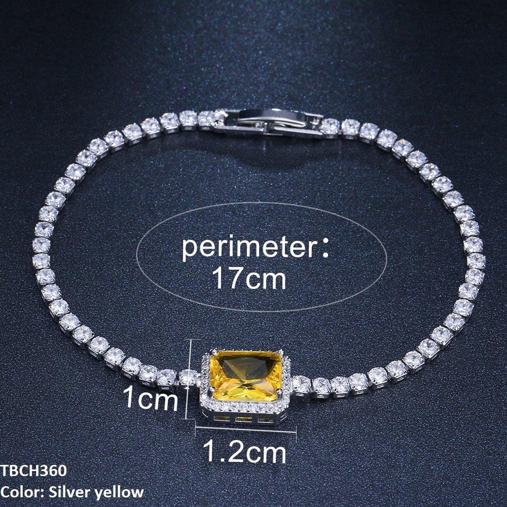 TBCH360 BYJ Link Rectangle Bracelet