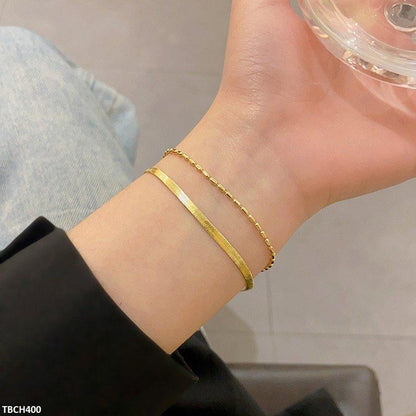 TBCH400 HJF Double Chain Bracelet Adjustable