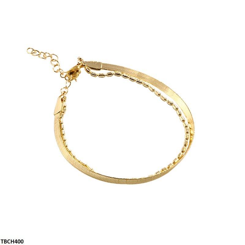 TBCH400 HJF Double Chain Bracelet Adjustable
