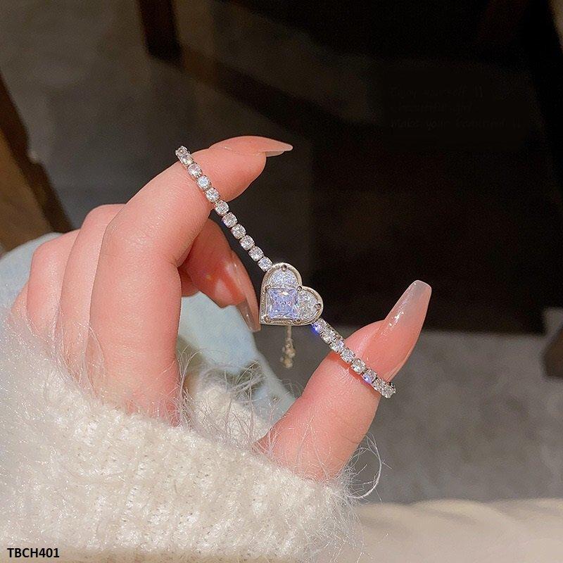 TBCH401 HJF Heart Bracelet Adjustable