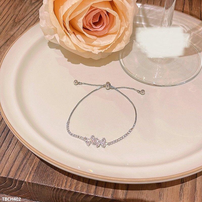 TBCH402 HJF Double Butterfly Bracelet Adjustable