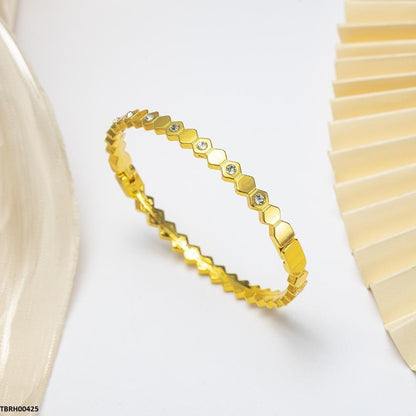 TBRH00425 ZXS Trendy Linked Bracelet Openable - TBRH