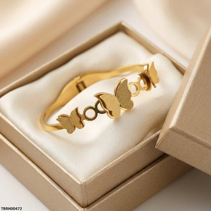 TBRH00472 MSJ Stainless Steel Butterfly Braclet - TBRH