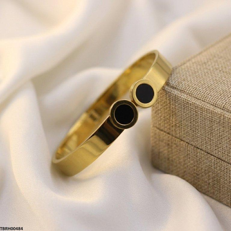 TBRH00484 MSJ Stainless Steel Double Round Braclet - TBRH