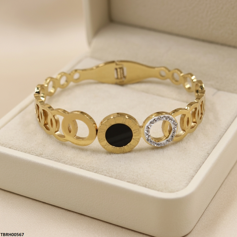 TBRH00567 BHS Round Stainless Steel Bracelet Adjustable - TBR
