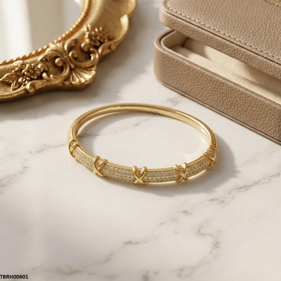 TBRH00601 GXN Cross Design Bracelet Openable - TBRH