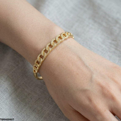 TBRH00607 GXN Round Link Bracelet Openable - TBRH