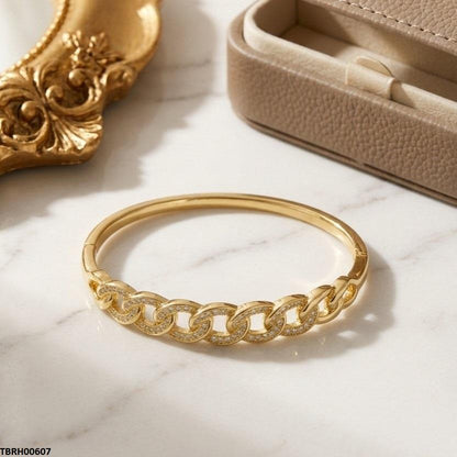 TBRH00607 GXN Round Link Bracelet Openable - TBRH