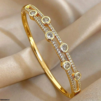 TBRH00615 GXN Double Round Bracelet Openable - TBRH