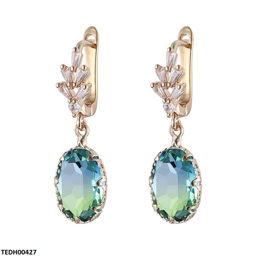 TEDH00427 YLE Oval Drop Earrings - TEDH